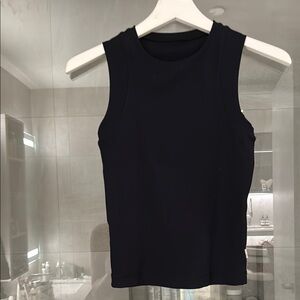 Vuori Midnight Black Tank Top